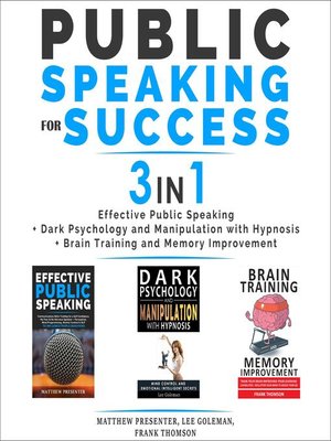 cover image of PUBLIC SPEAKING FOR SUCCESS--3 in 1